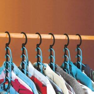 Closet Organizers, Set of 6 Description:No more bunched and wrinkled clothing with these Closet Organizers. - Image 4